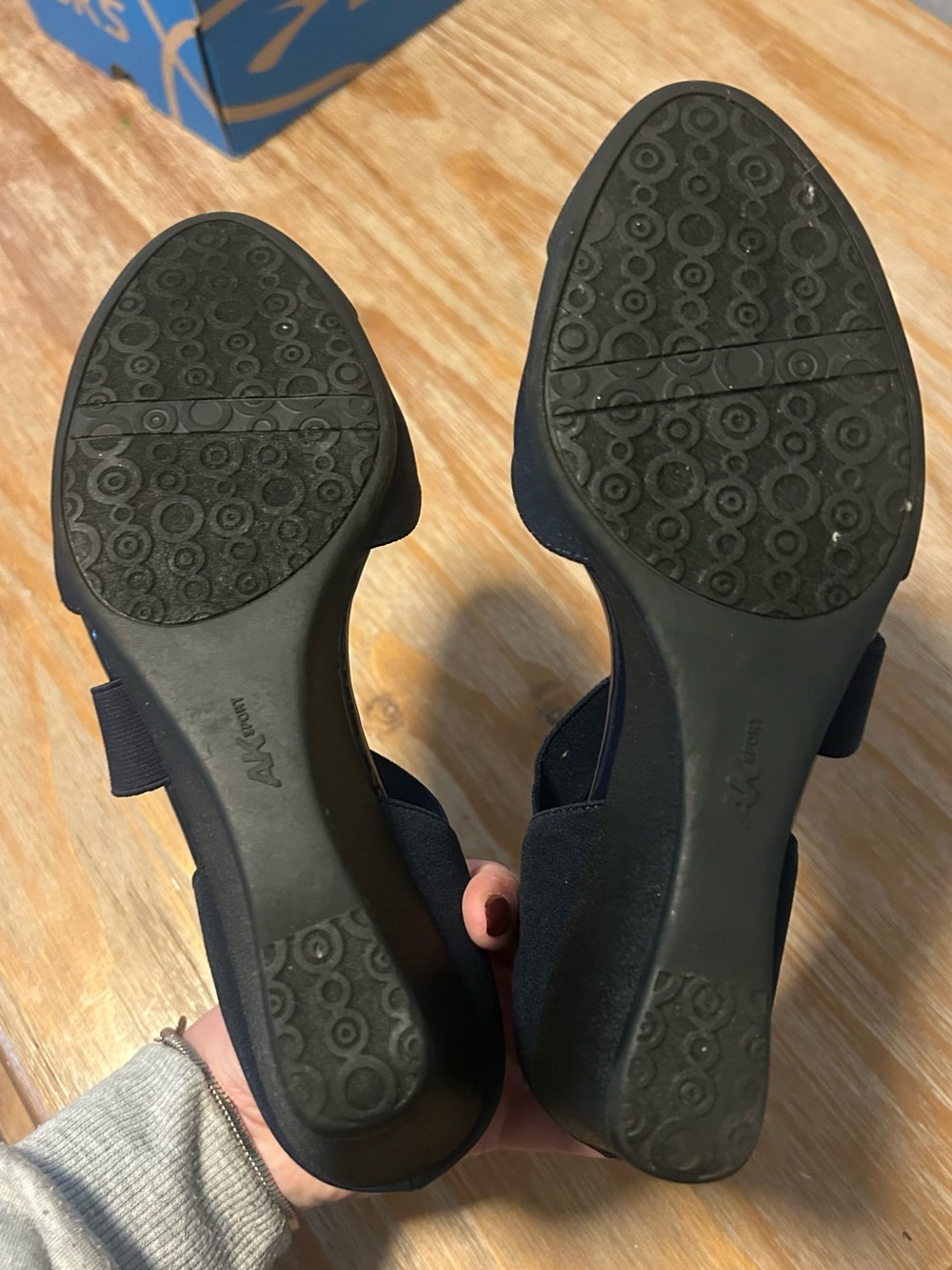 Anne Klein AK Sport Wedge Pumps - Picture 9 of 10